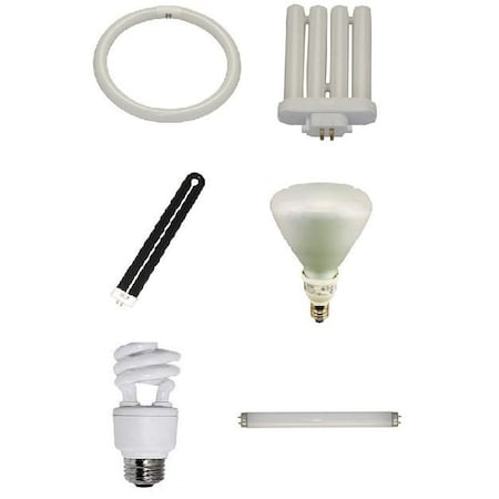 Compact Fluorescent Bulb Cfl Double Twin-2 Pin Base, Fc13-Gx2335S, 4PK